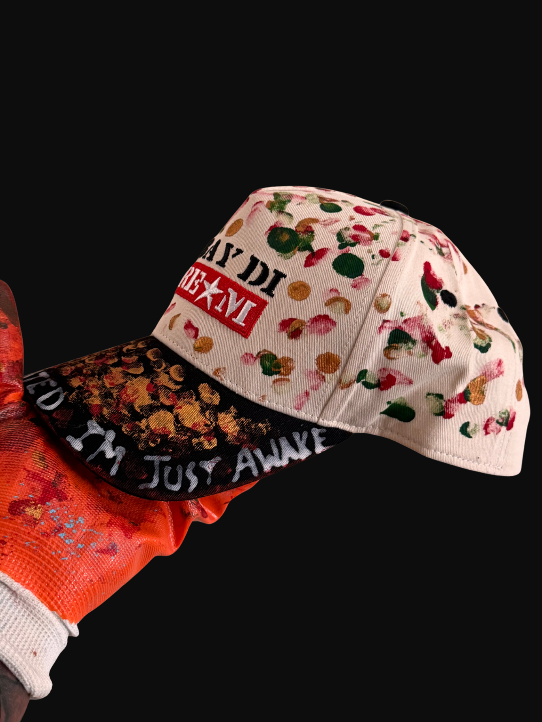 ARCHIVE RELIC [001] - Hand Painted // I am not isolated. I'm just awake.