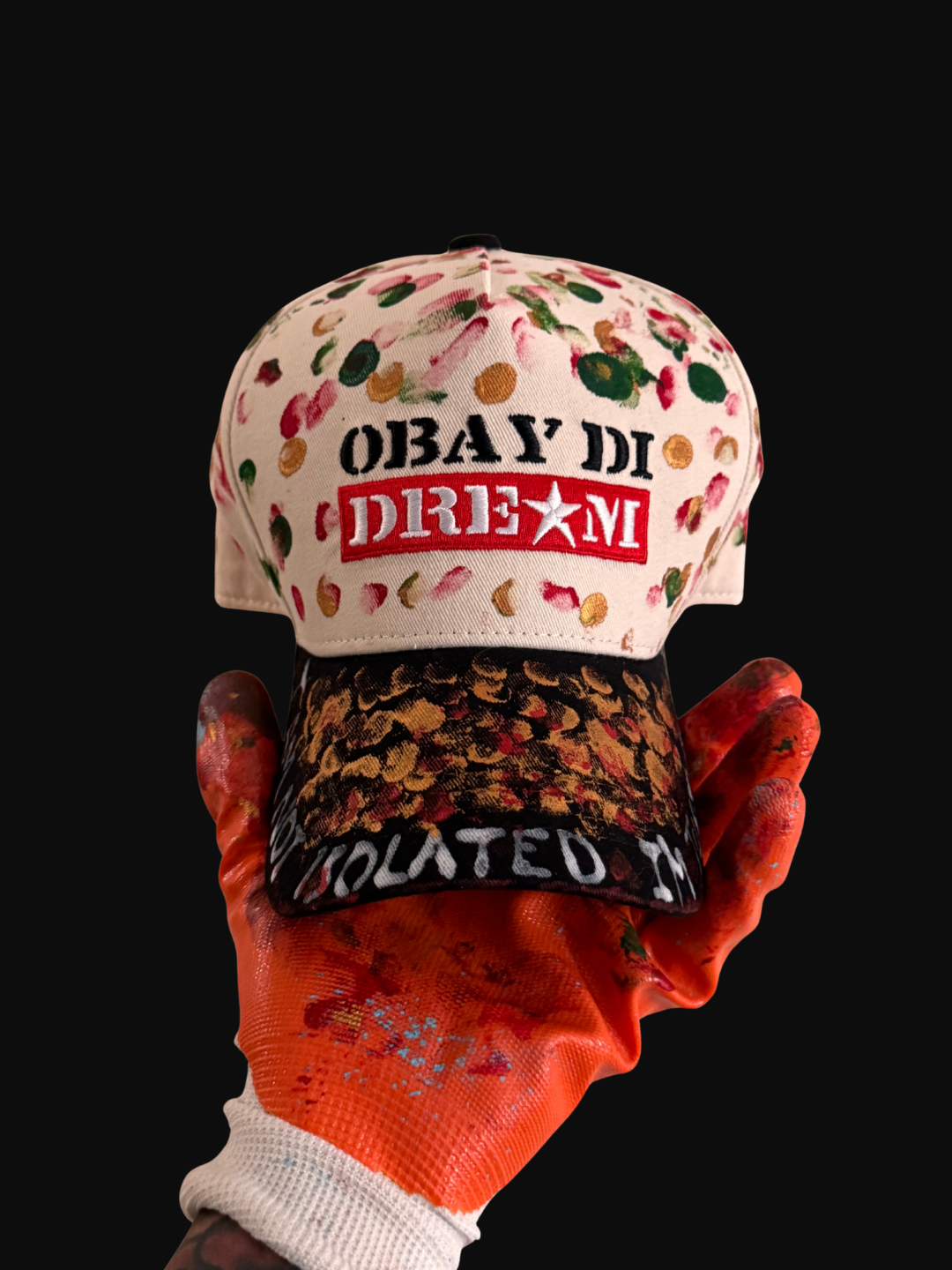 ARCHIVE RELIC [001] - Hand Painted // I am not isolated. I'm just awake.