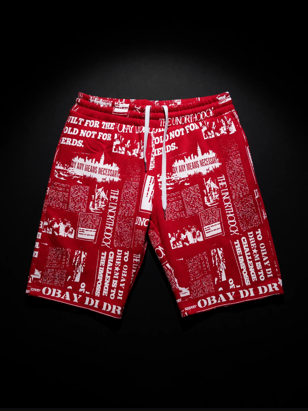 AR.009 — Error Print Fleece Short The Unorthodox // 2025 Archive