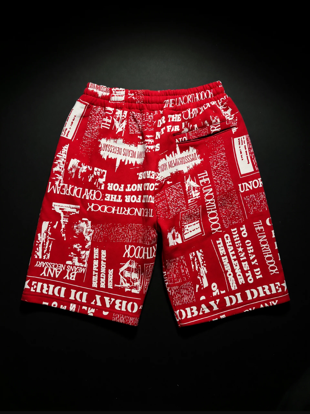 AR.009 — Error Print Fleece Short The Unorthodox // 2025 Archive