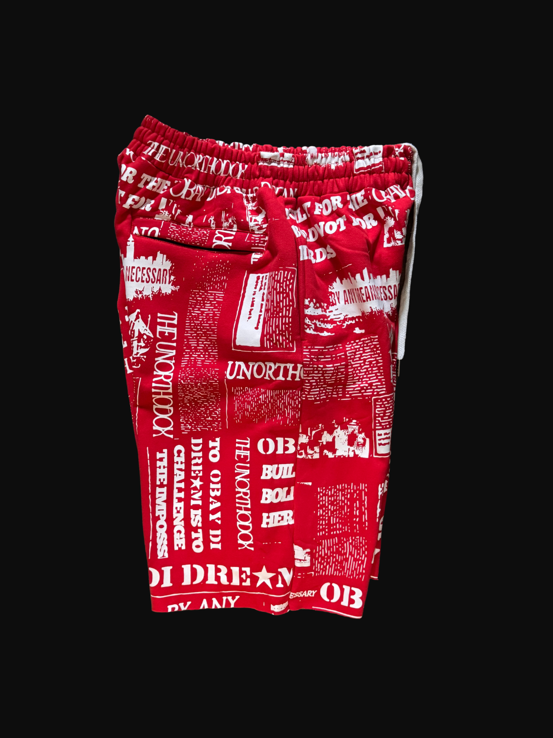 AR.009 — Error Print Fleece Short The Unorthodox // 2025 Archive