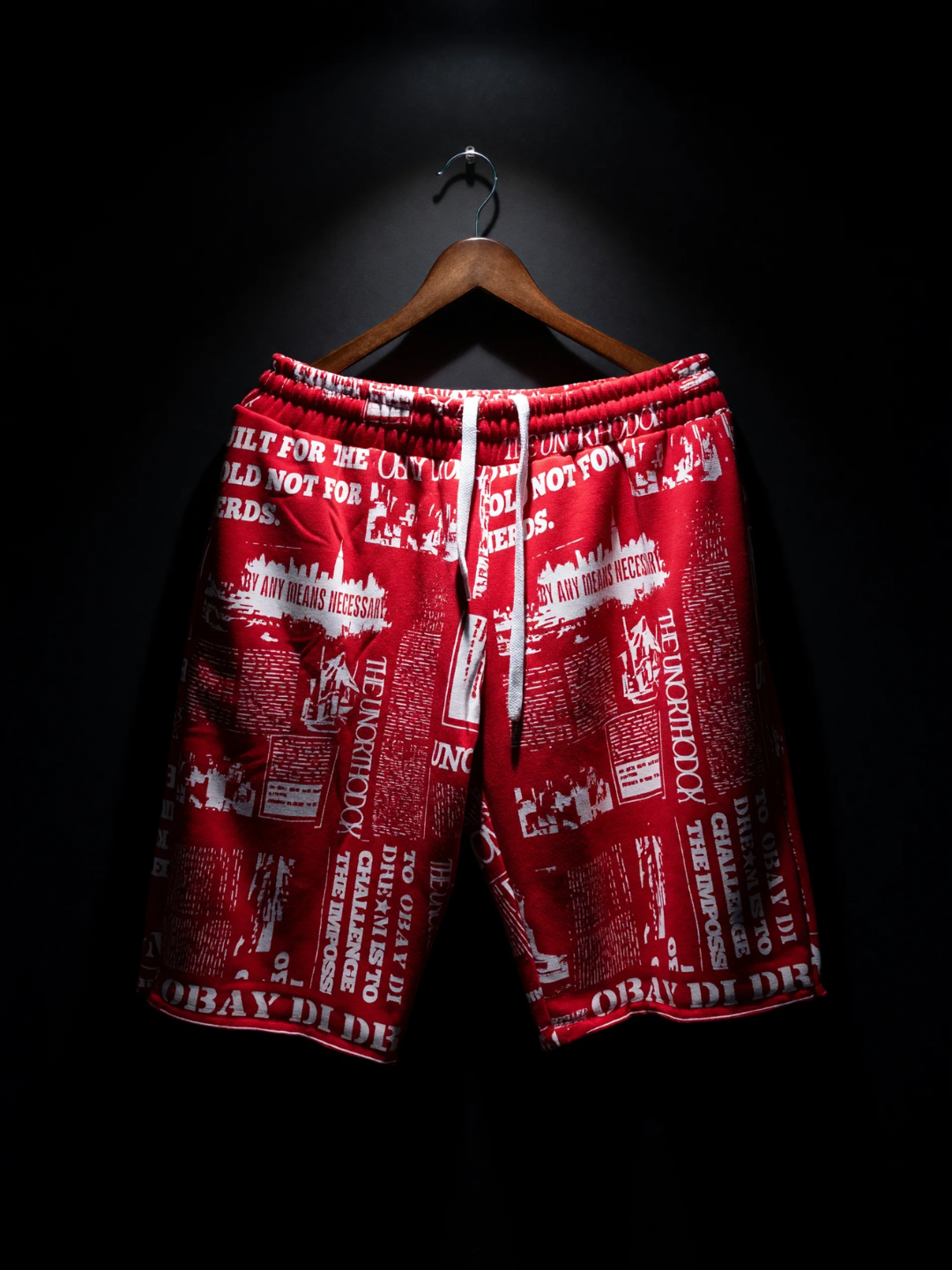 AR.009 — Error Print Fleece Short The Unorthodox // 2025 Archive